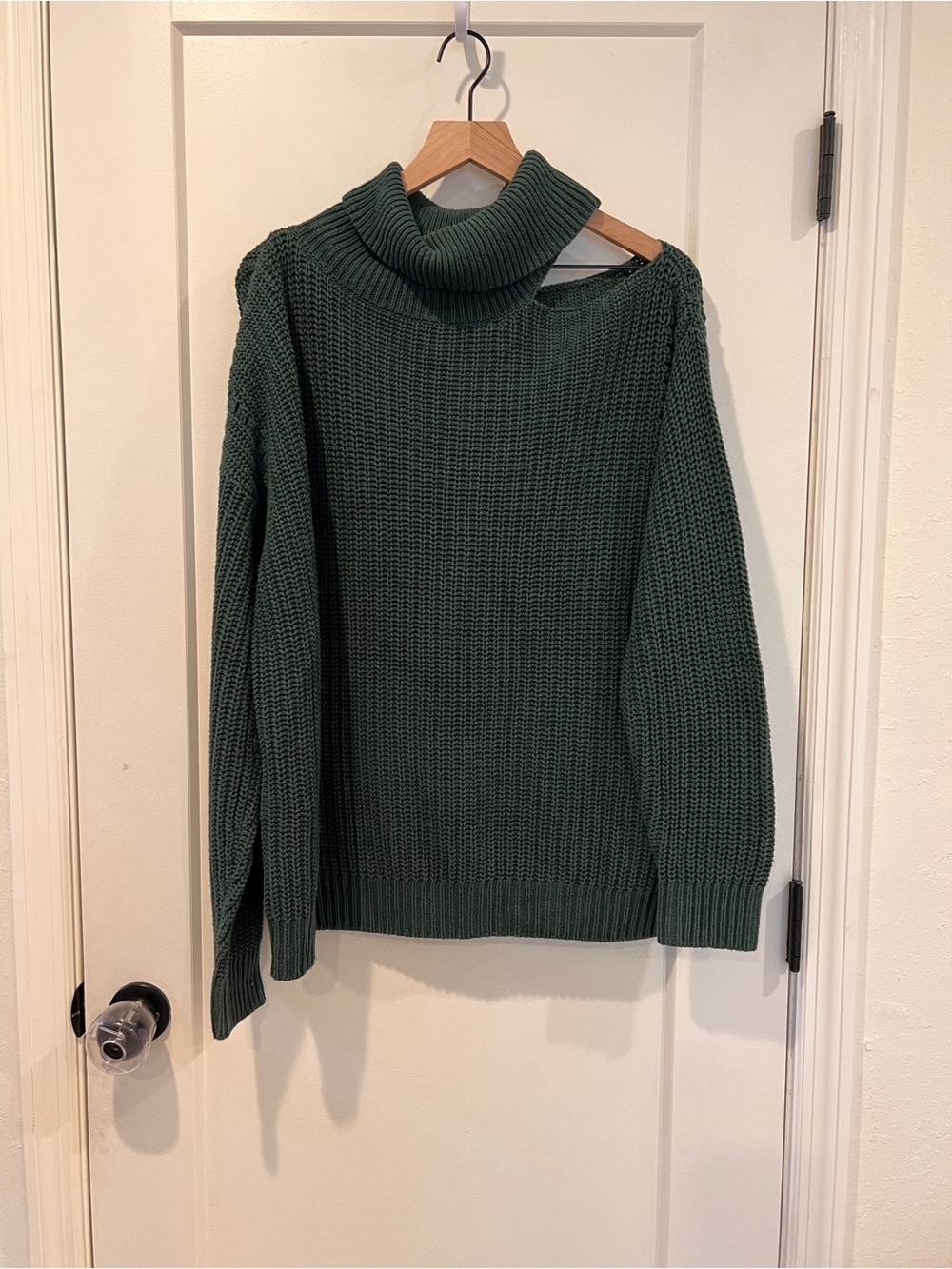 Peter Som Cold Shoulder Sweater